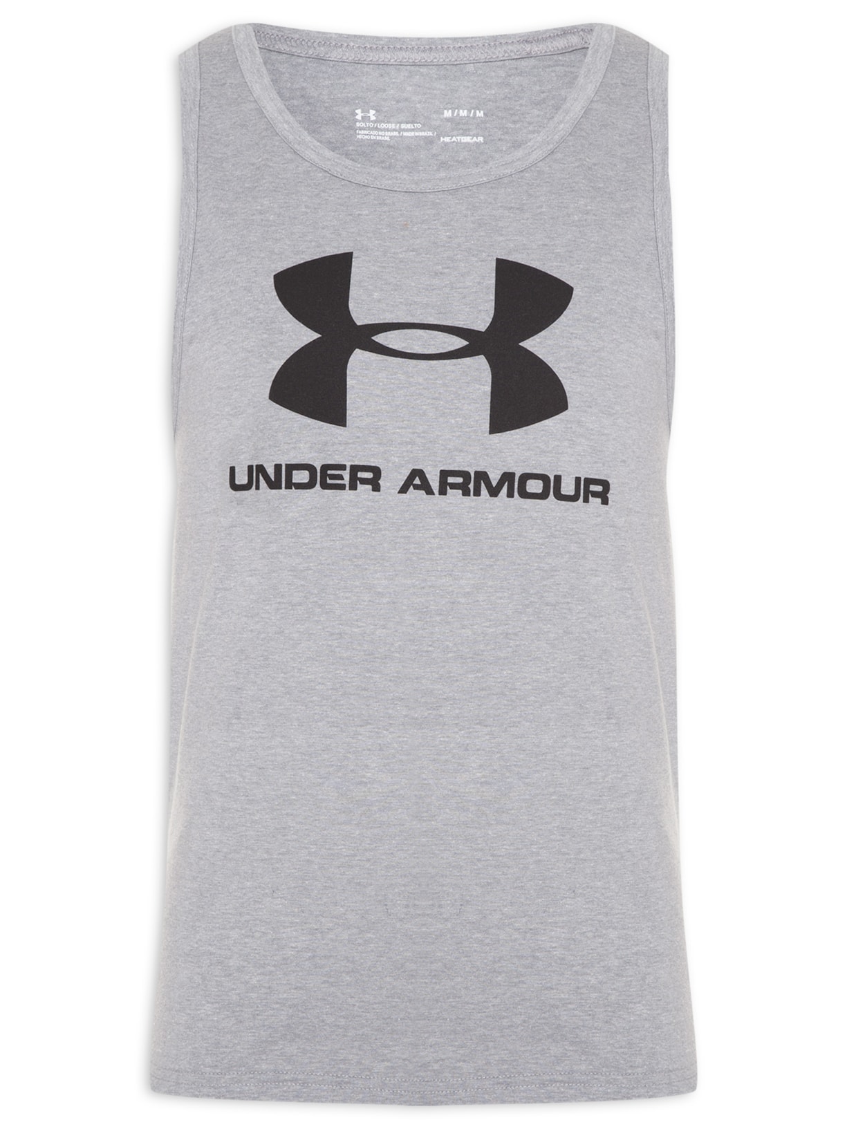 Regata Masculina Sportst.logo Tank - Cinza