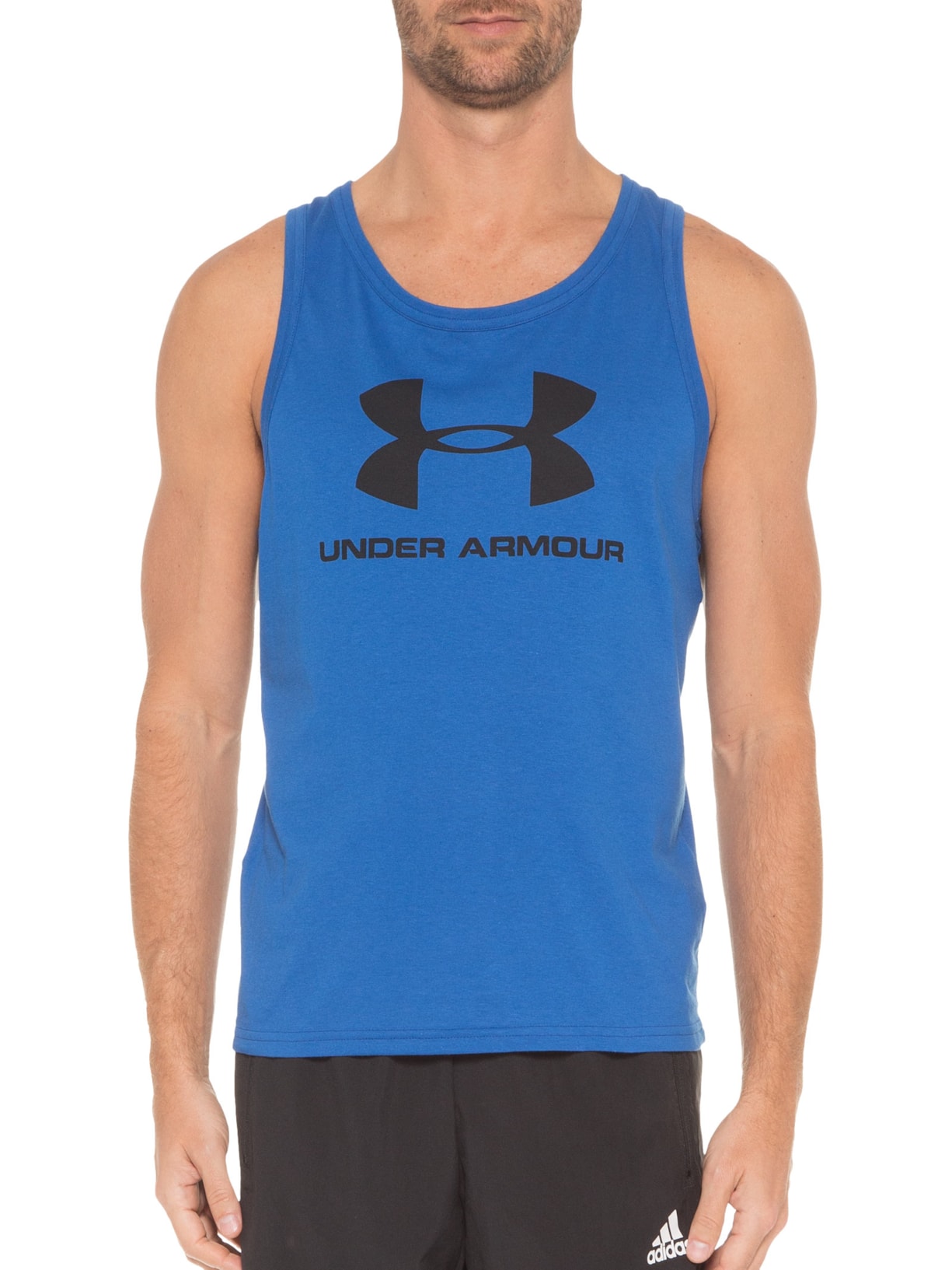 Regata Masculina Sportstyle Logo Tank Azul Under Armour
