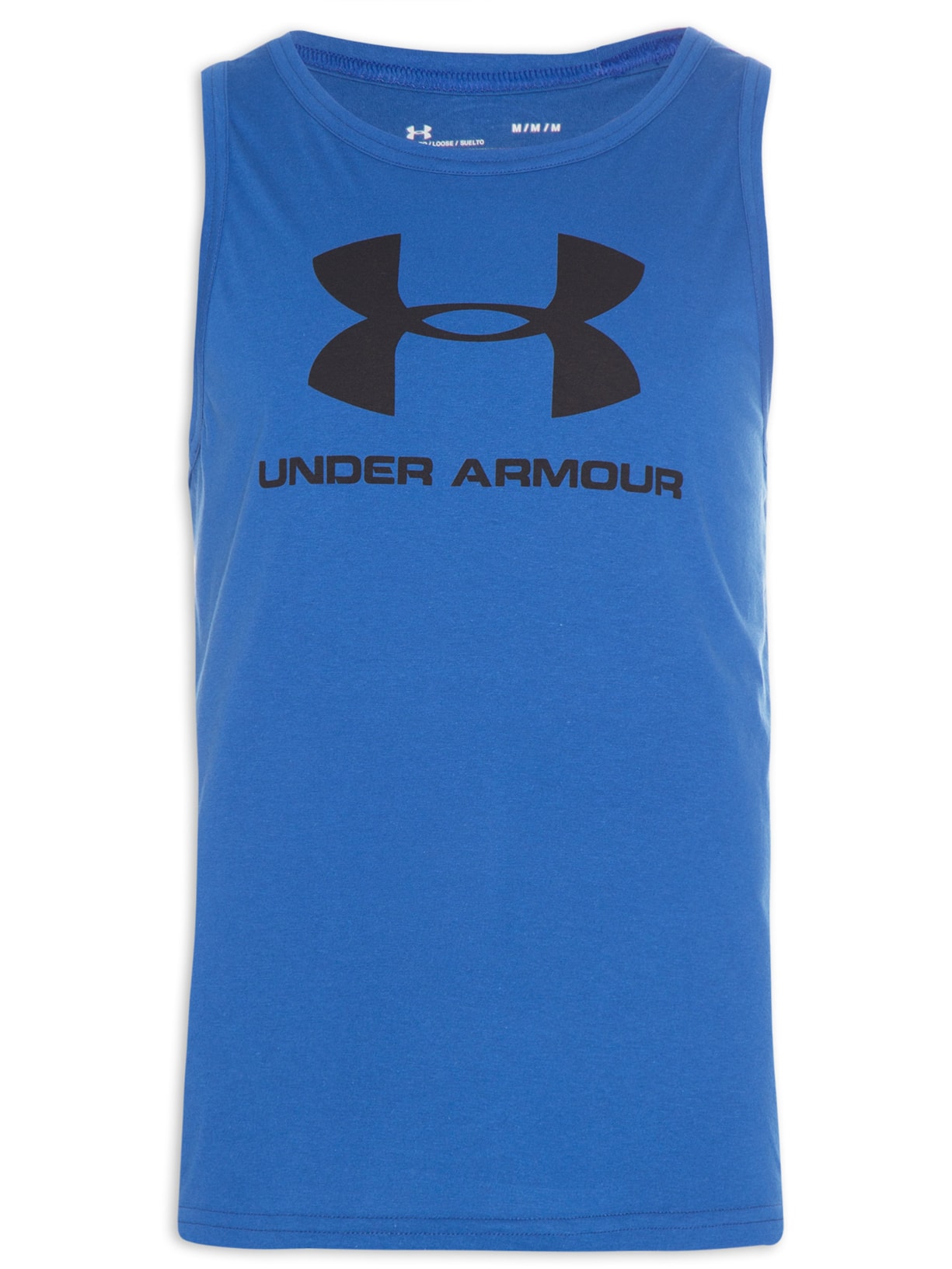 Regata Masculina Sportstyle Logo Tank Azul Under Armour
