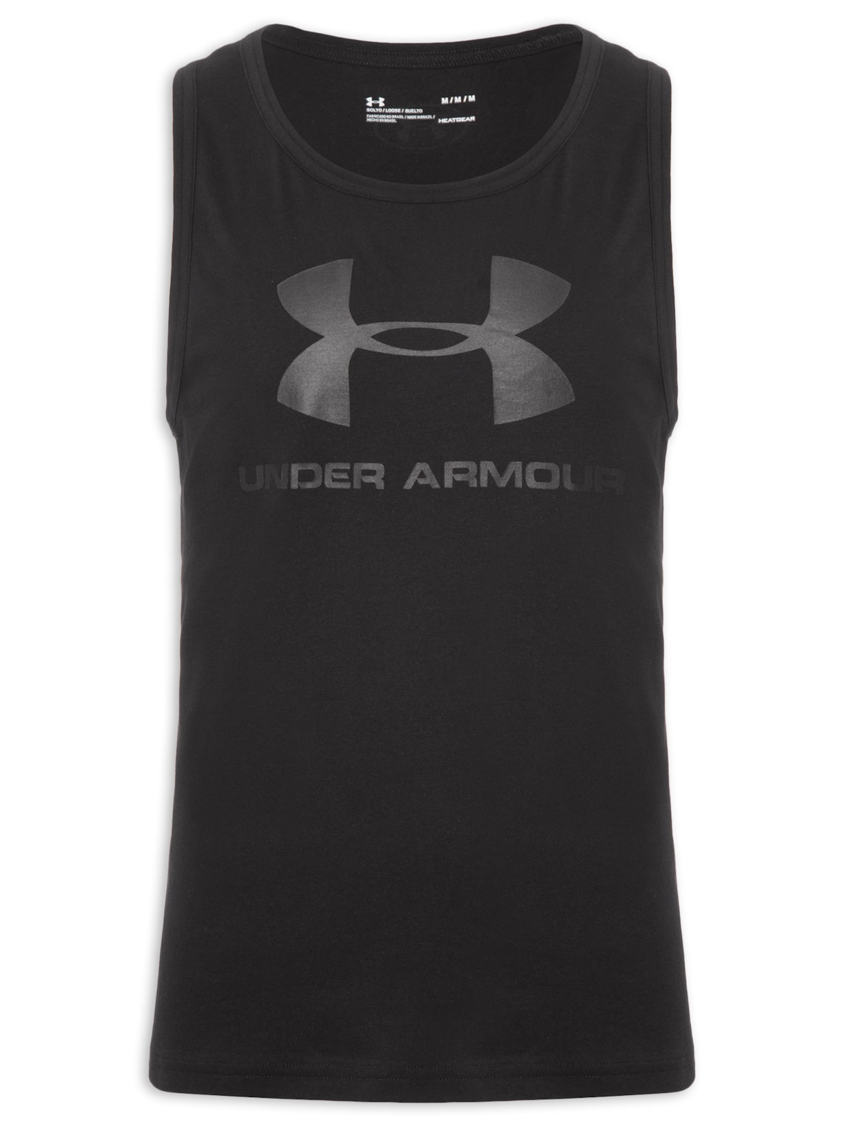 Regata Masculina Sportstyle Logo Tank Latam - Preto