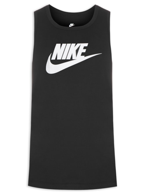 Regata Masculina Sportwear Tank Iconn Future - Preto