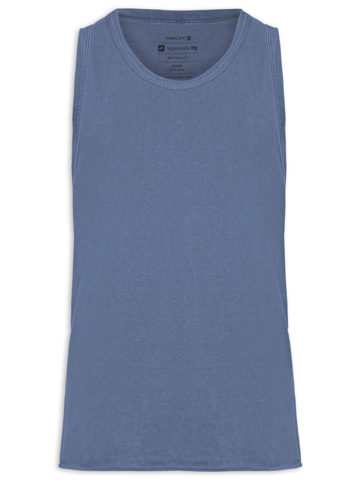 Regata Masculina Strong Lisa - Azul