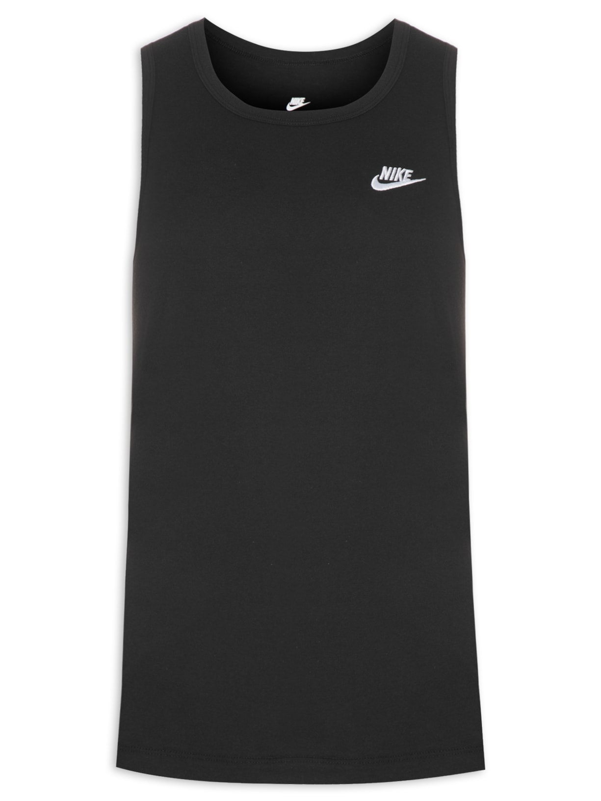 Regata Masculina Tank Emb Futu - Preto