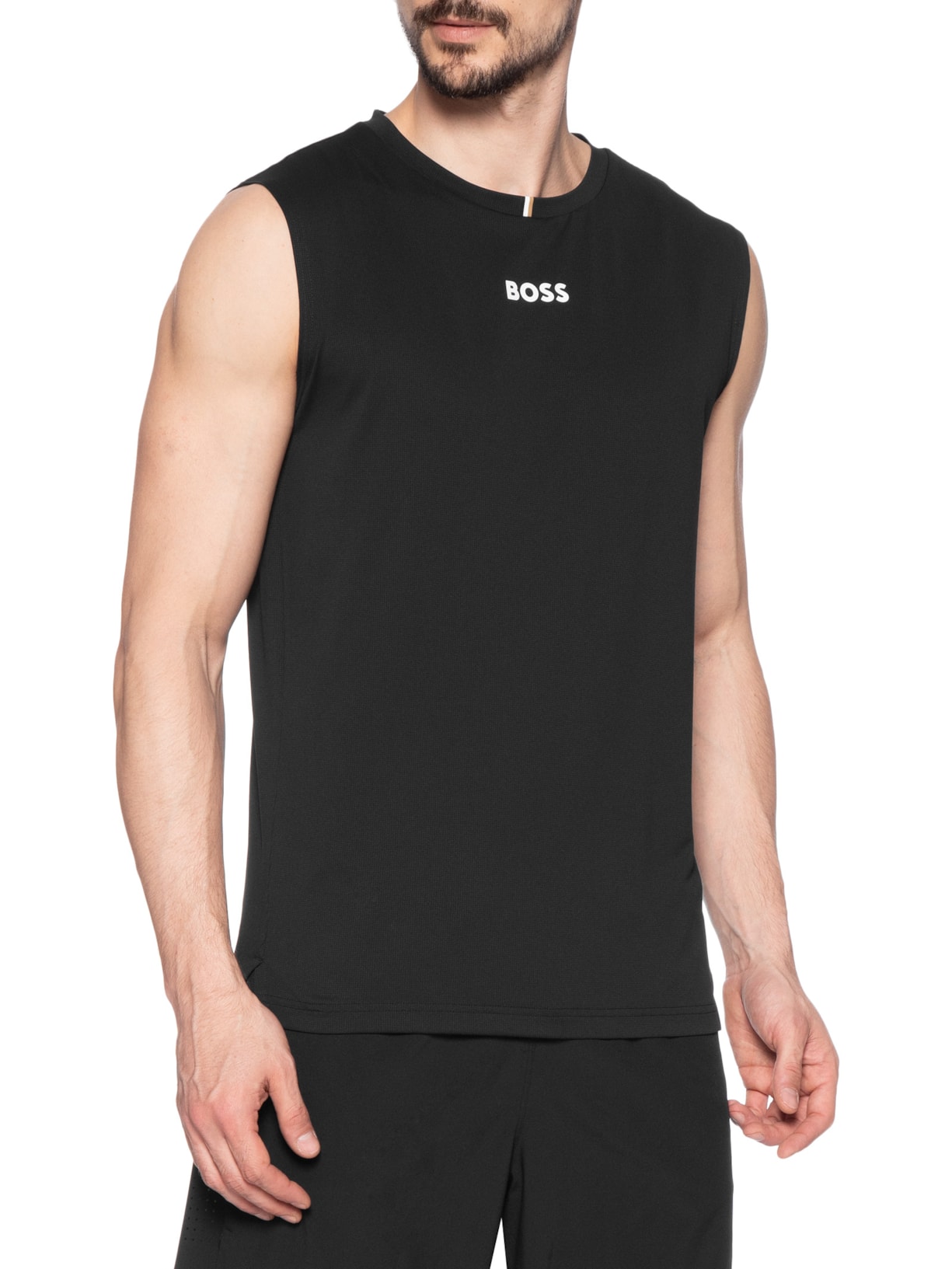 Regata Masculina Tank Toc Preto Boss