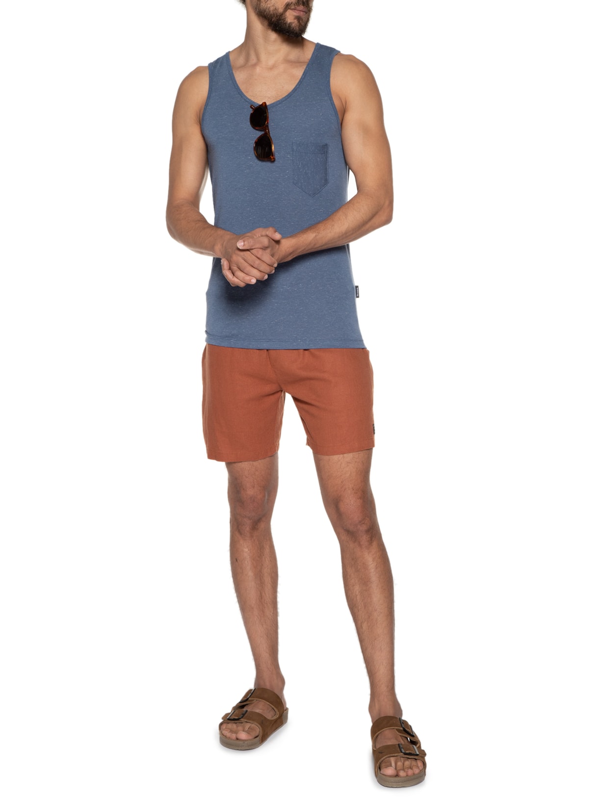 Regata Masculina Tenerífe Azul Be.each