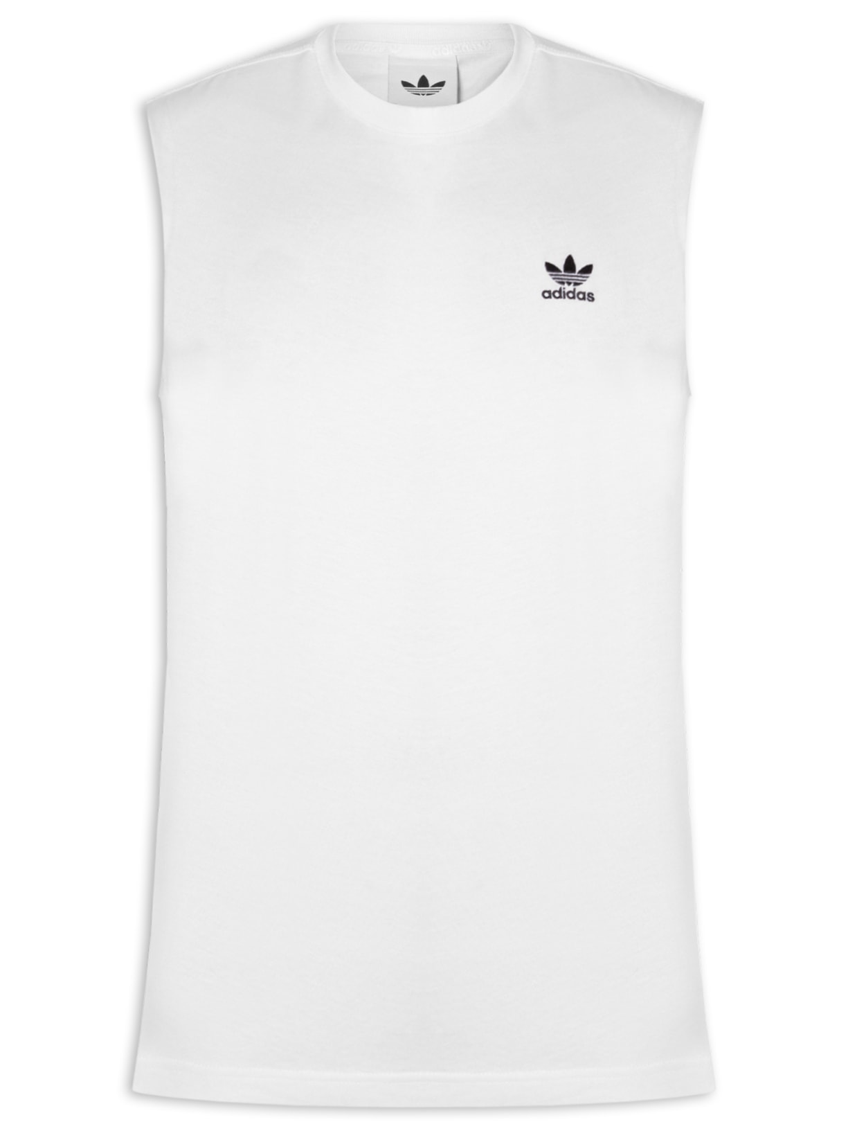 Regata Masculina Trefoil Essentials - Branco