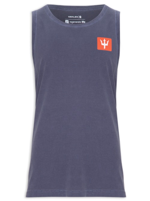 Regata Masculina Tridente Box - Azul