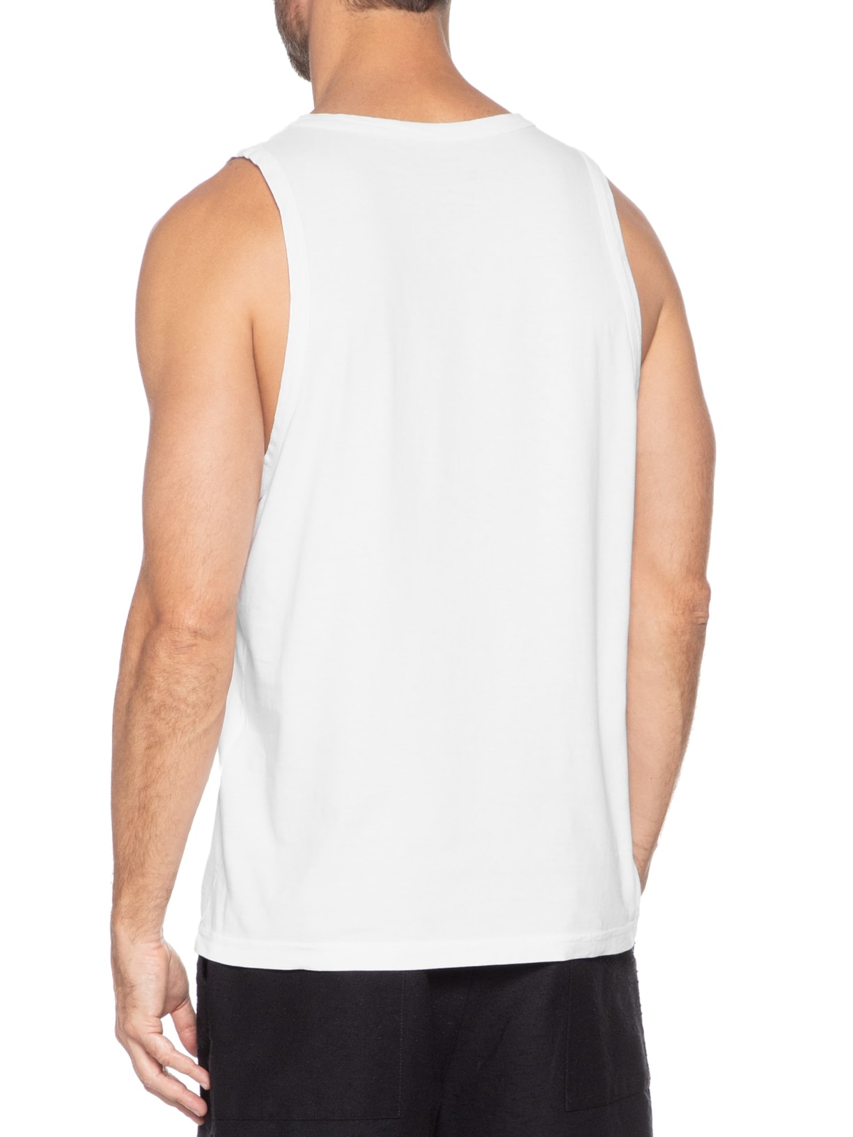 Regata Masculina Tridente Box Branco Osklen