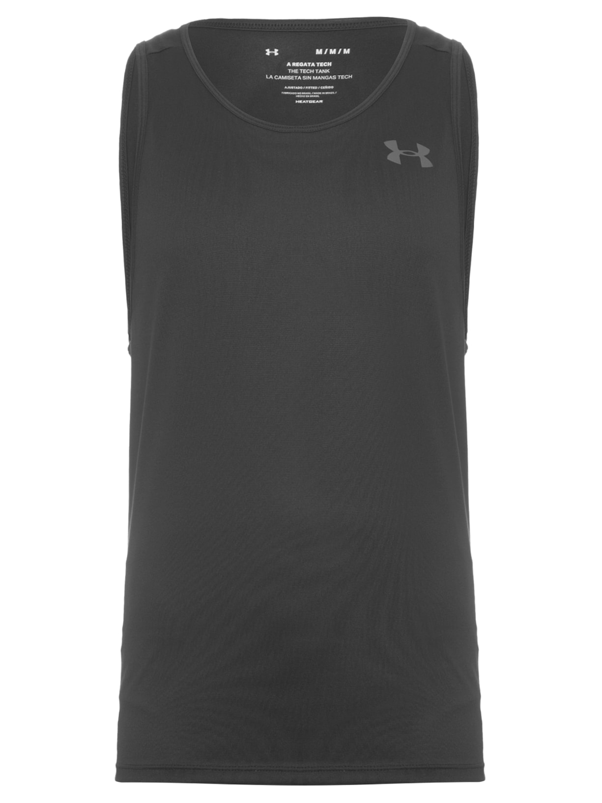 Regata Masculina UA Tech 2.0 - Preto