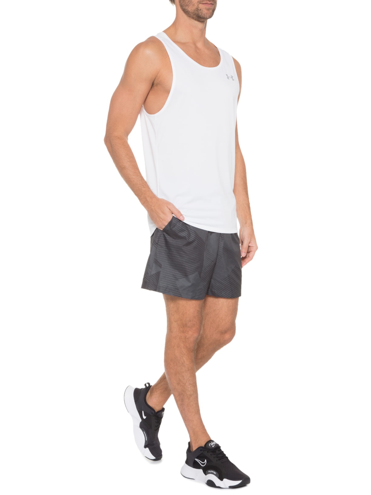 Regata Masculina Ua Tech 2.0 Tank Branco Under Armour