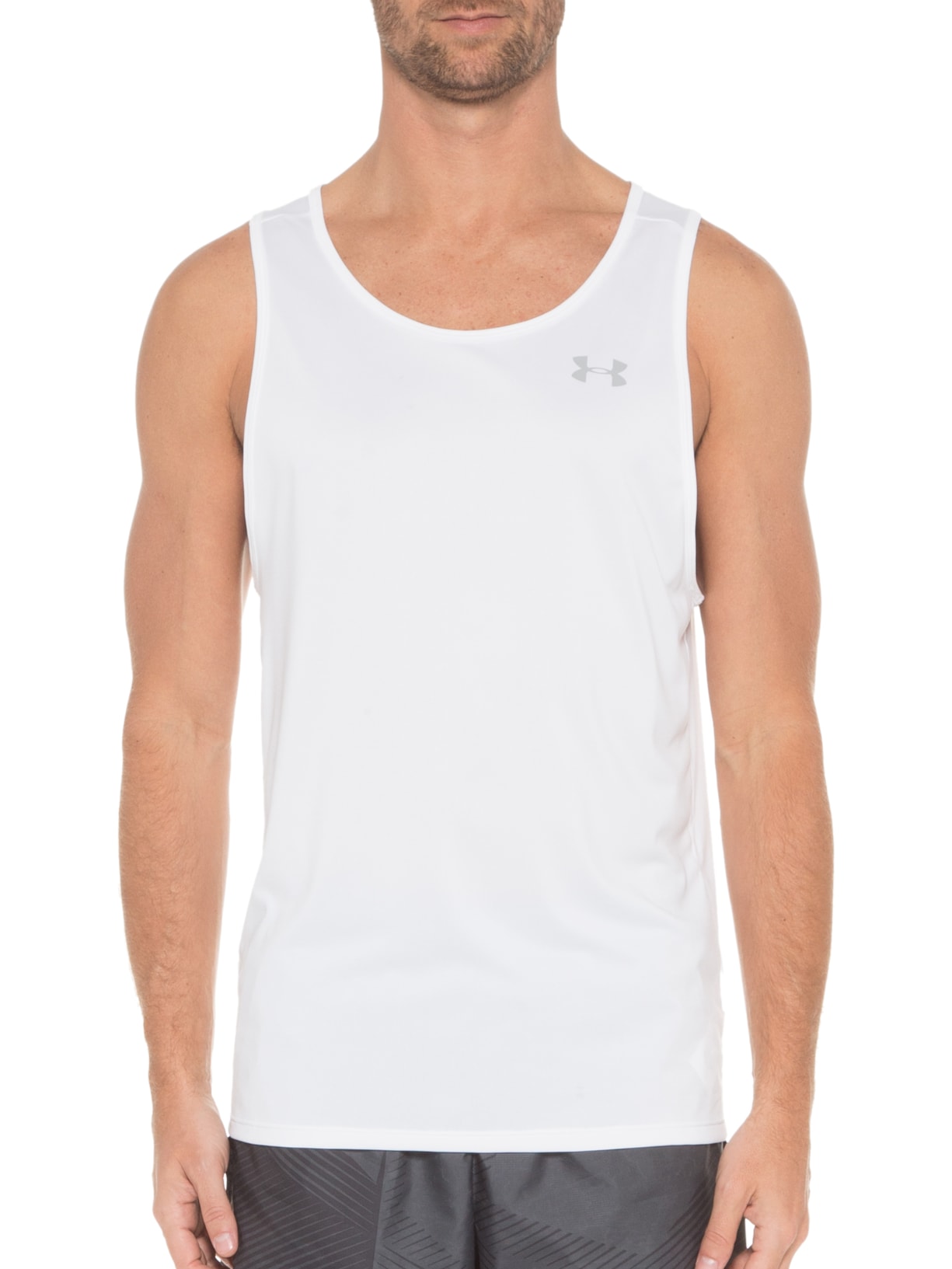 Regata Masculina Ua Tech 2.0 Tank Branco Under Armour