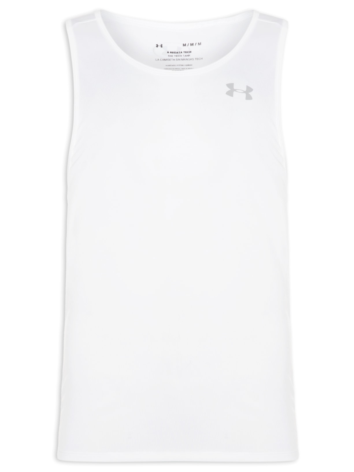 Regata Masculina Ua Tech 2.0 Tank Branco Under Armour