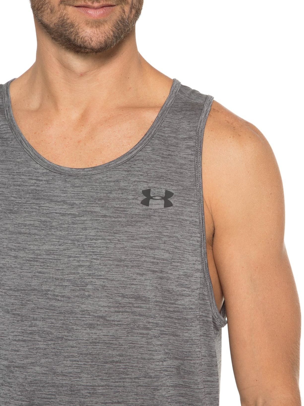 Regata Masculina Ua Tech 2.0 Tank Cinza Under Armour
