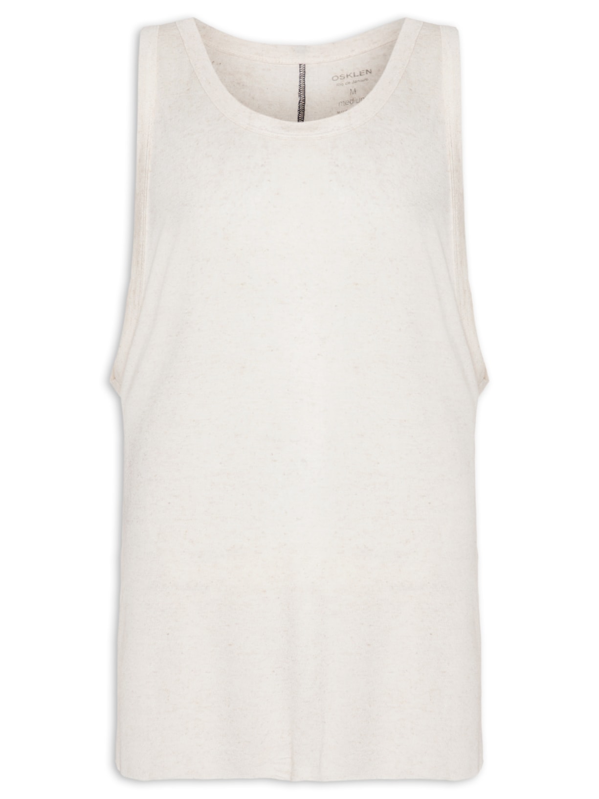 Regata Masculina Visual Linen Cut - Bege