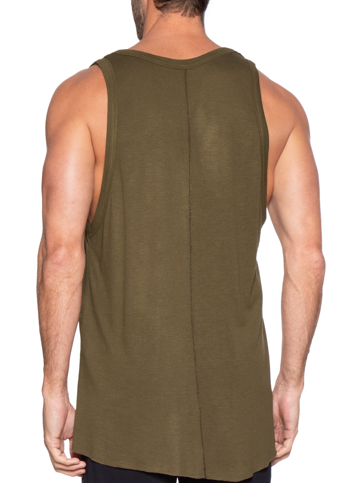 Regata Masculina Visual Linen Cut Marrom Osklen
