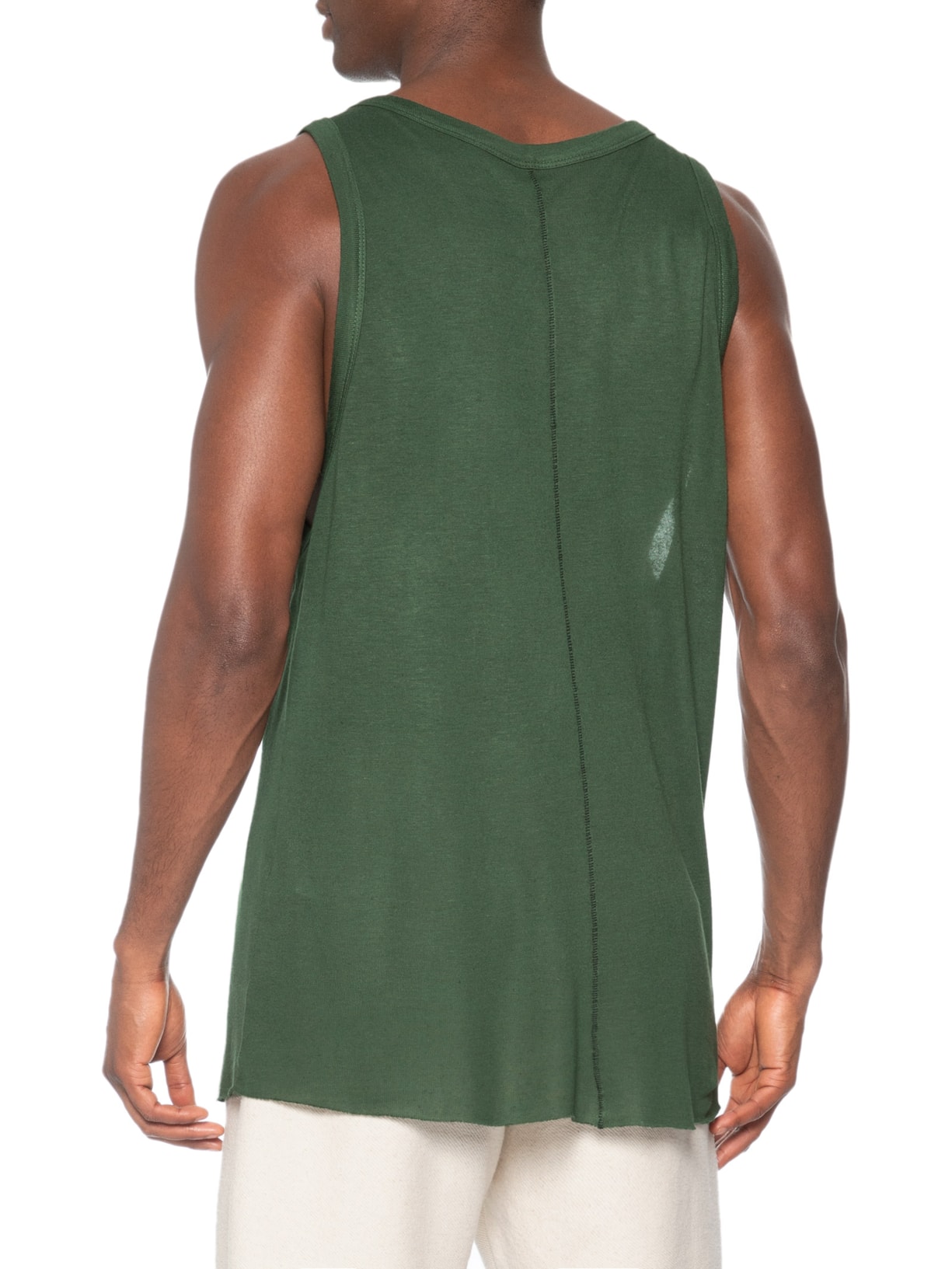 Regata Masculina Visual Linen Cut Verde Osklen