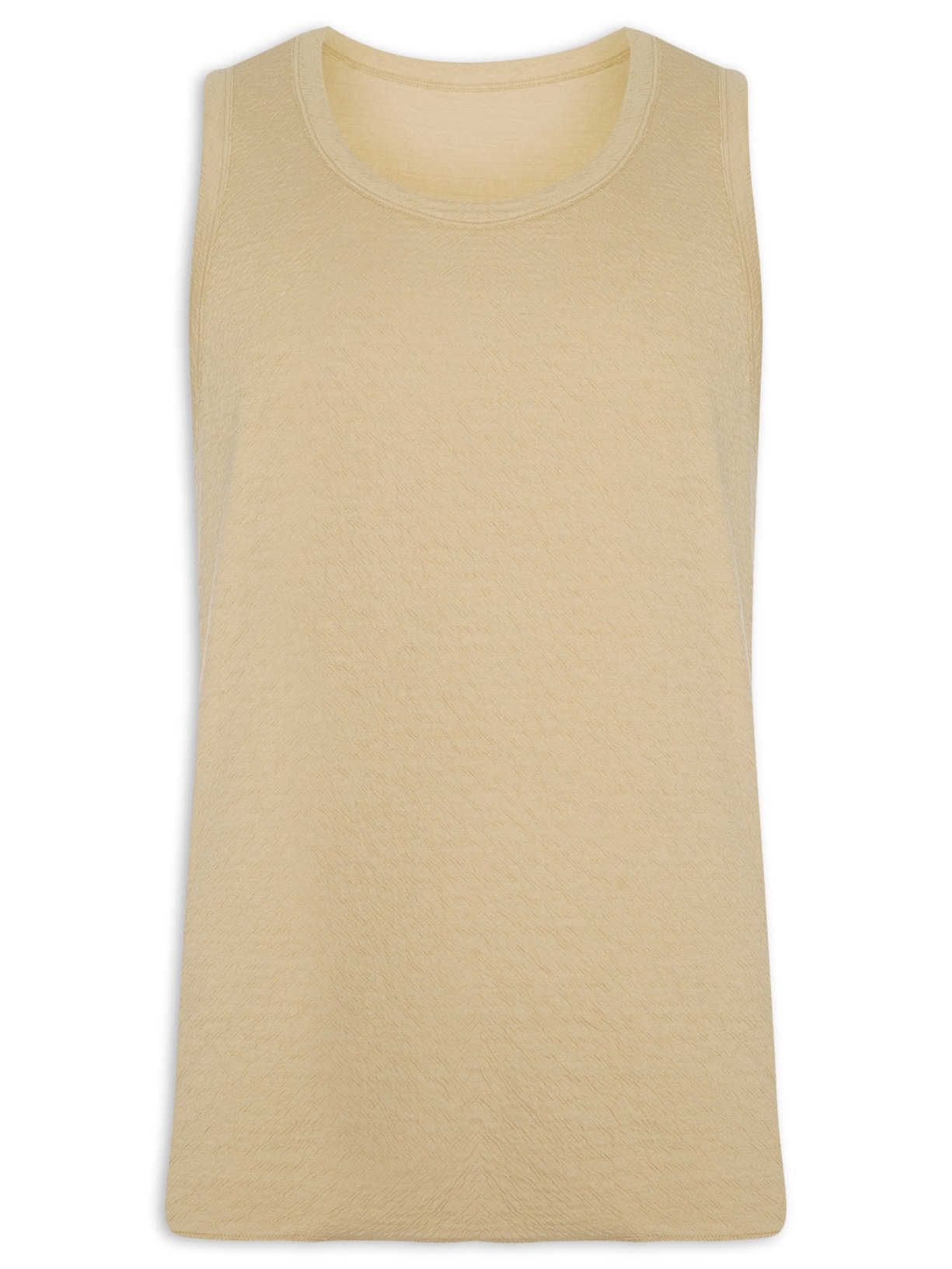 Regata Masculina Wrinklecut Bege Osklen