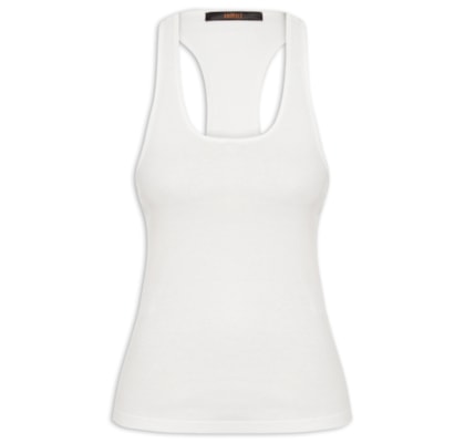 Regata Rib Nadador  - Branco