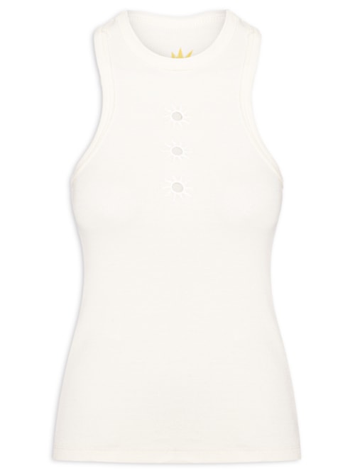 Regata Ribana Bordado Sol – Amarelo