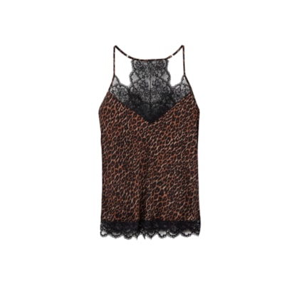 Regata Sensual Attitude Em Viscose - Marrom