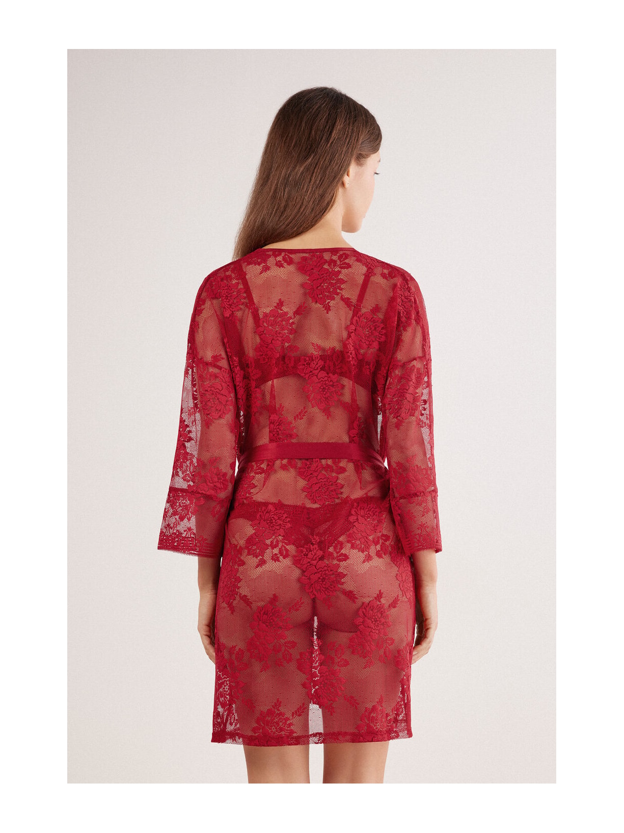 Robe Em Renda La Femme Fatale Vermelho Intimissimi
