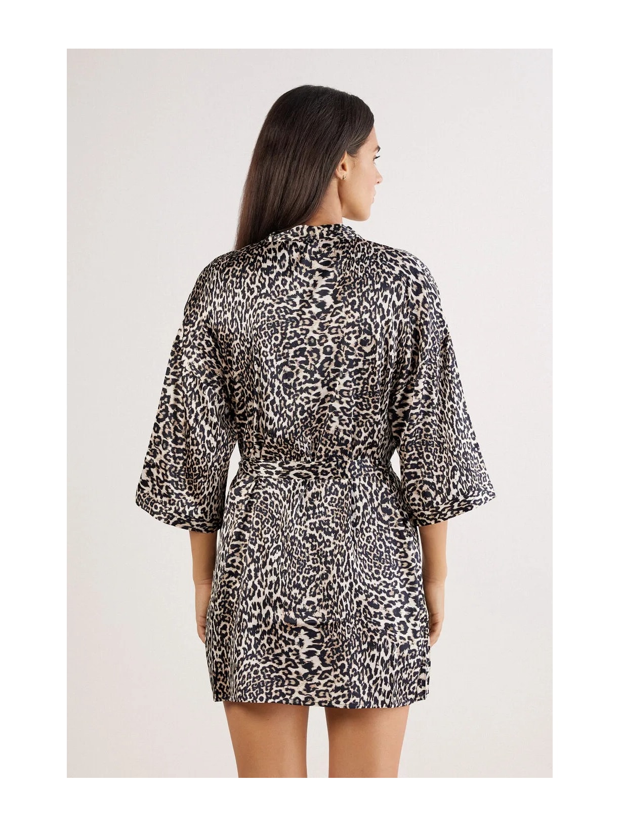 Robe Em Seda a Moment Of Glamour Marrom Intimissimi