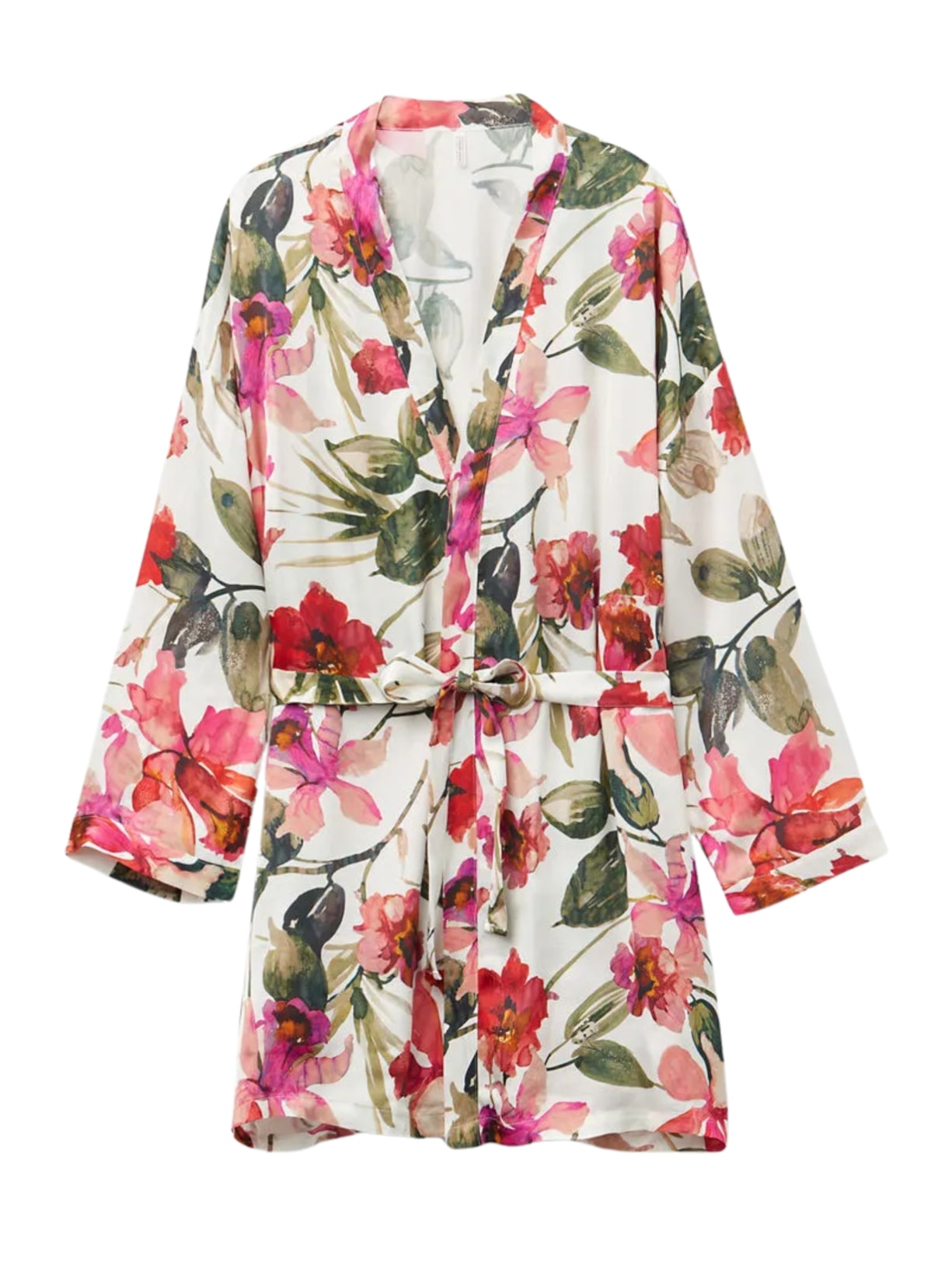 Robe Em Viscose Imaginary Journey - Branco