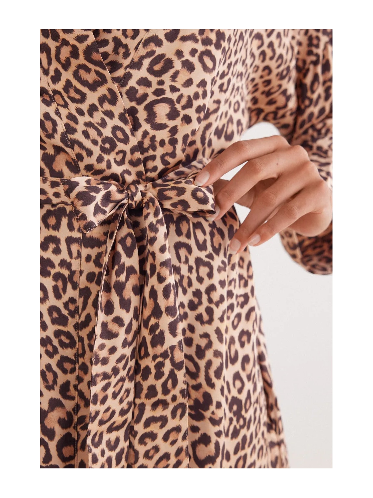 Robe Em Viscose Pretty Savage Marrom Intimissimi