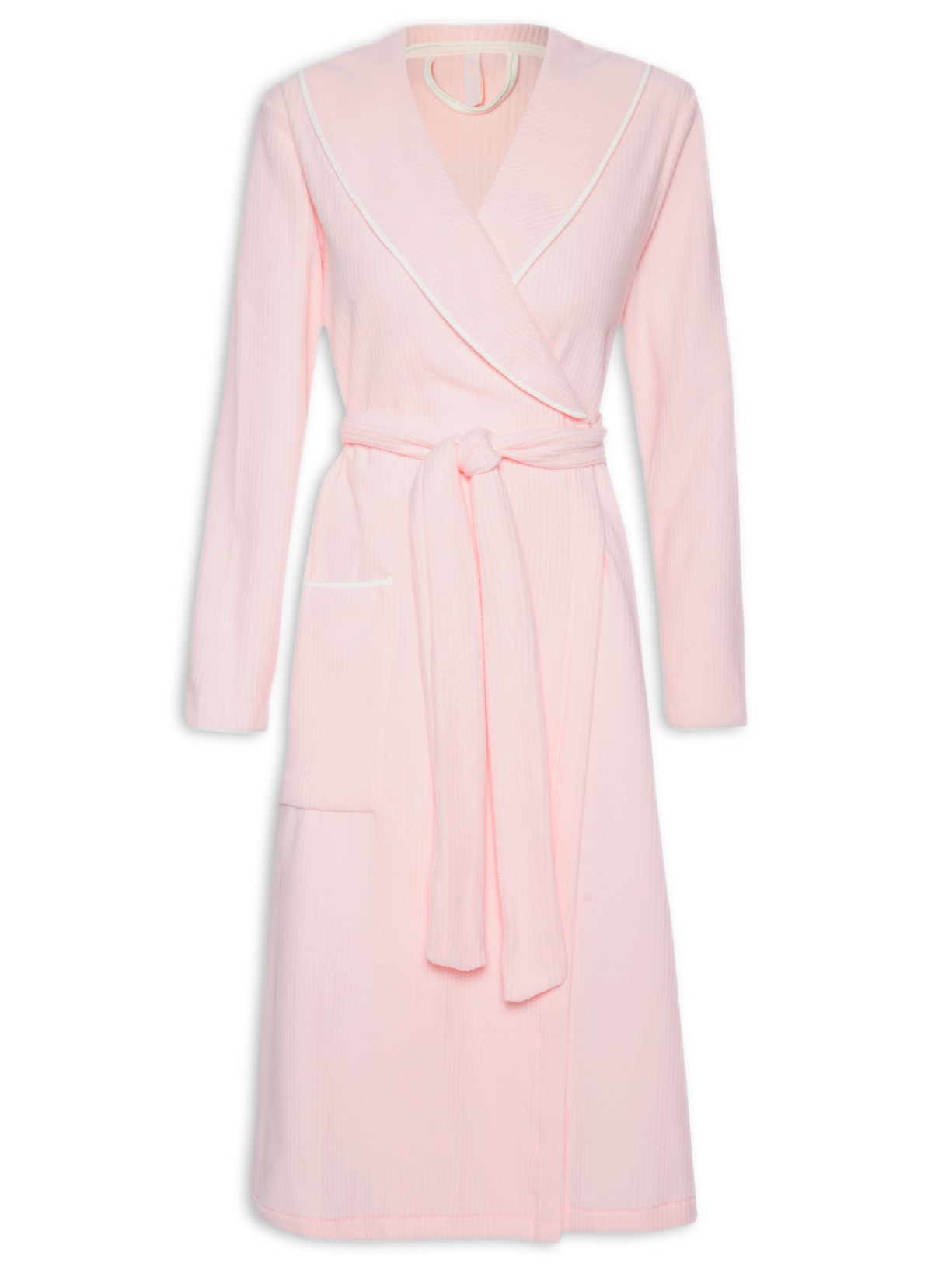 Robe Feminino Midi manga Longa Lidia - Rosa