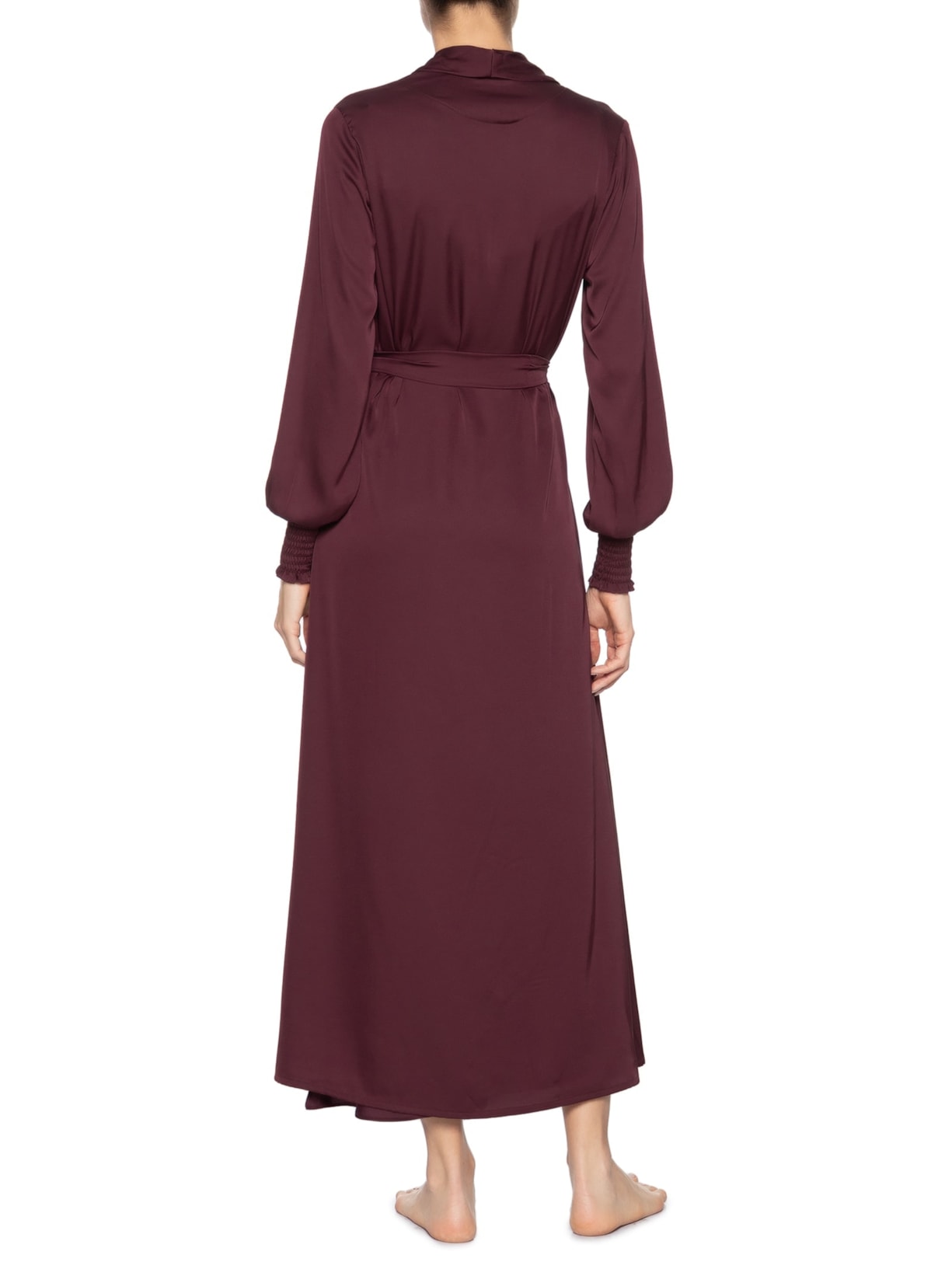 Robe Midi Vinho Valisere