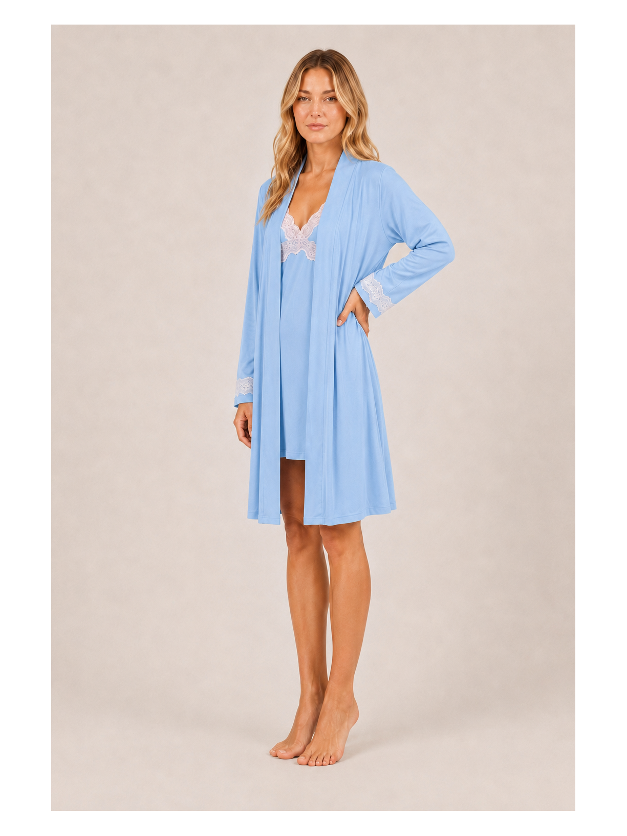 Robe Sweet Baby Blue Azul Suntime