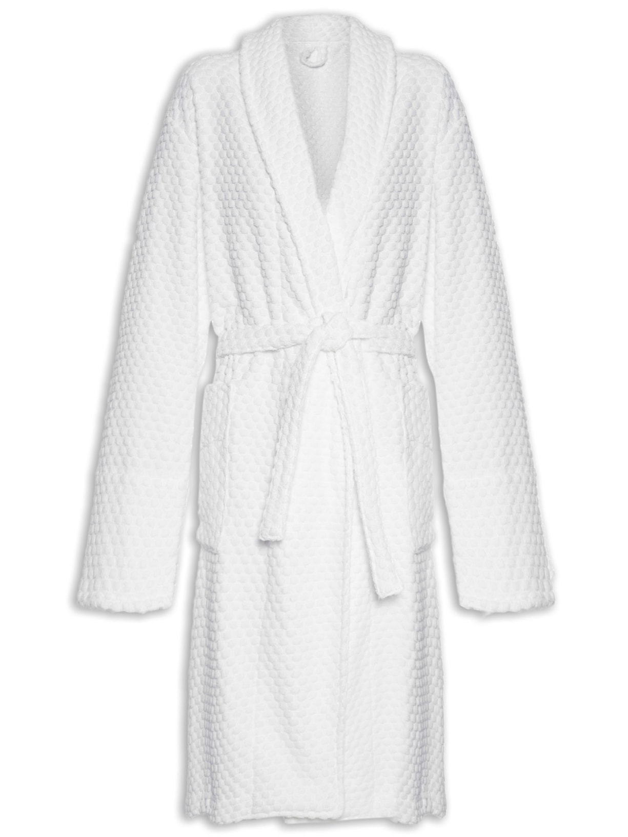 Roupão Atoalhado Velvet G - Branco