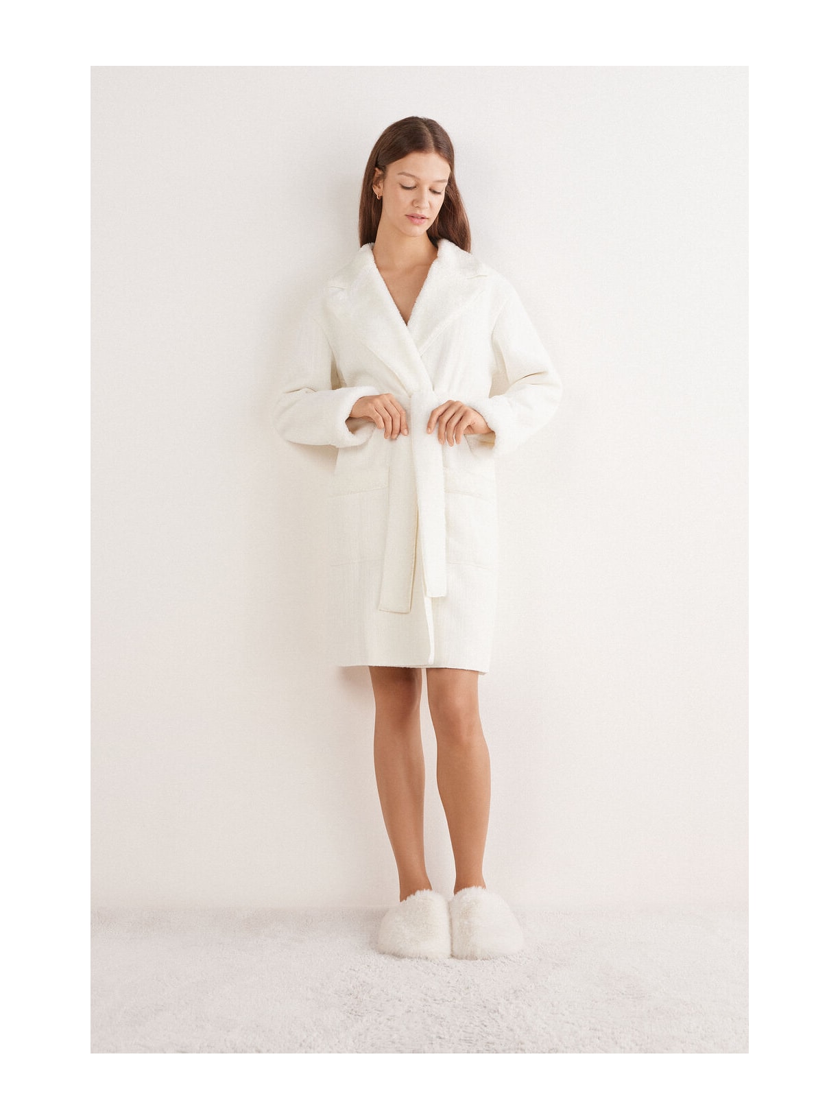 Roupão Classy Chenille Marfim Intimissimi
