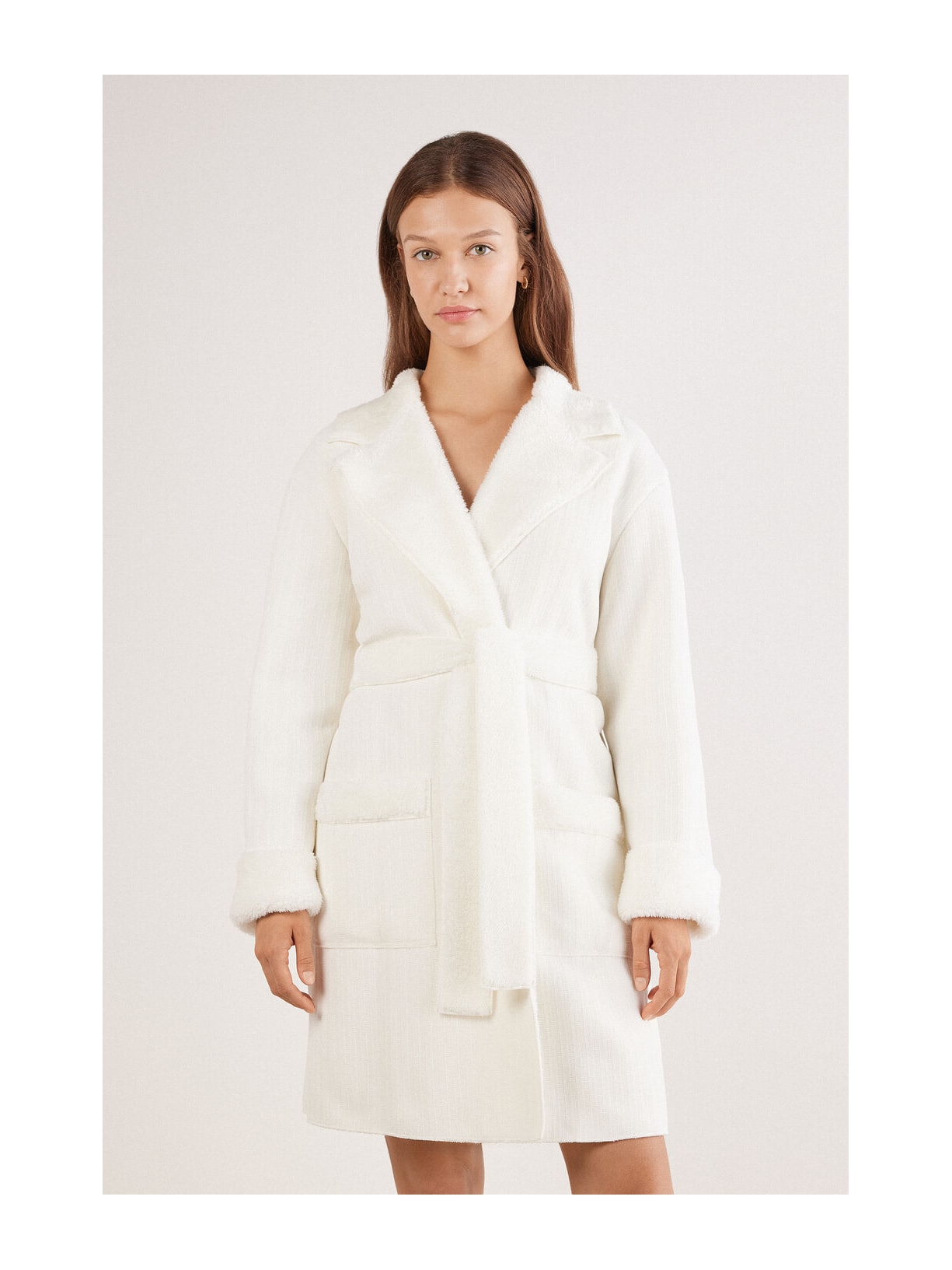 Roupão Classy Chenille Marfim Intimissimi