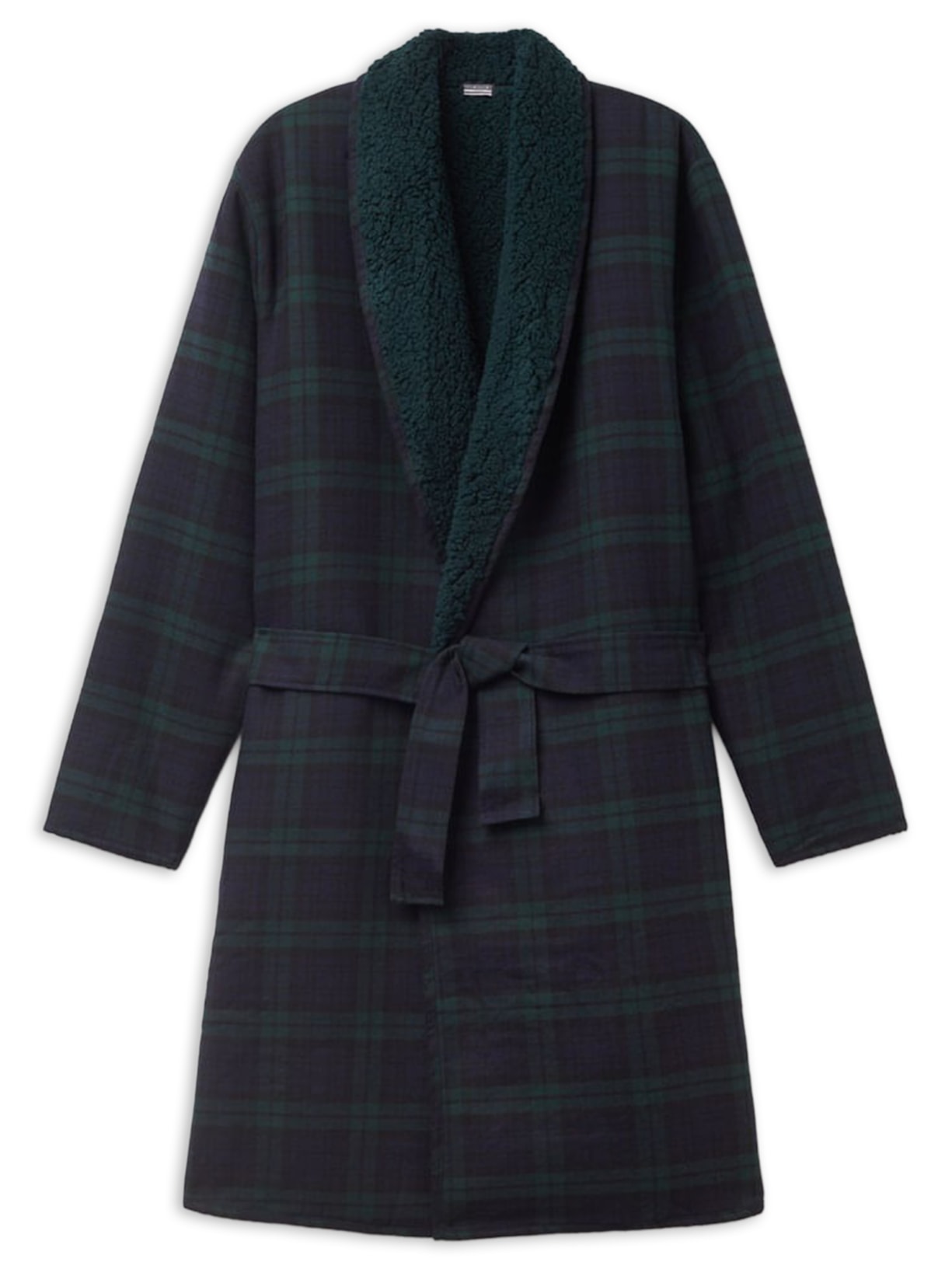 Roupão Dupla Face Peluciado - Azul