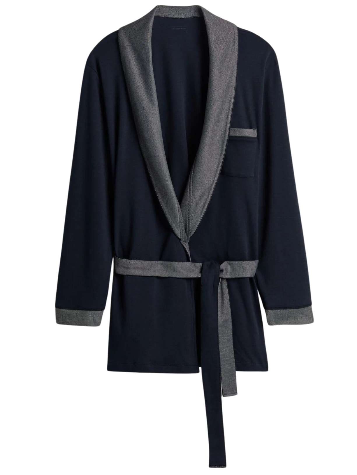 Roupão Em Algodão - Azul