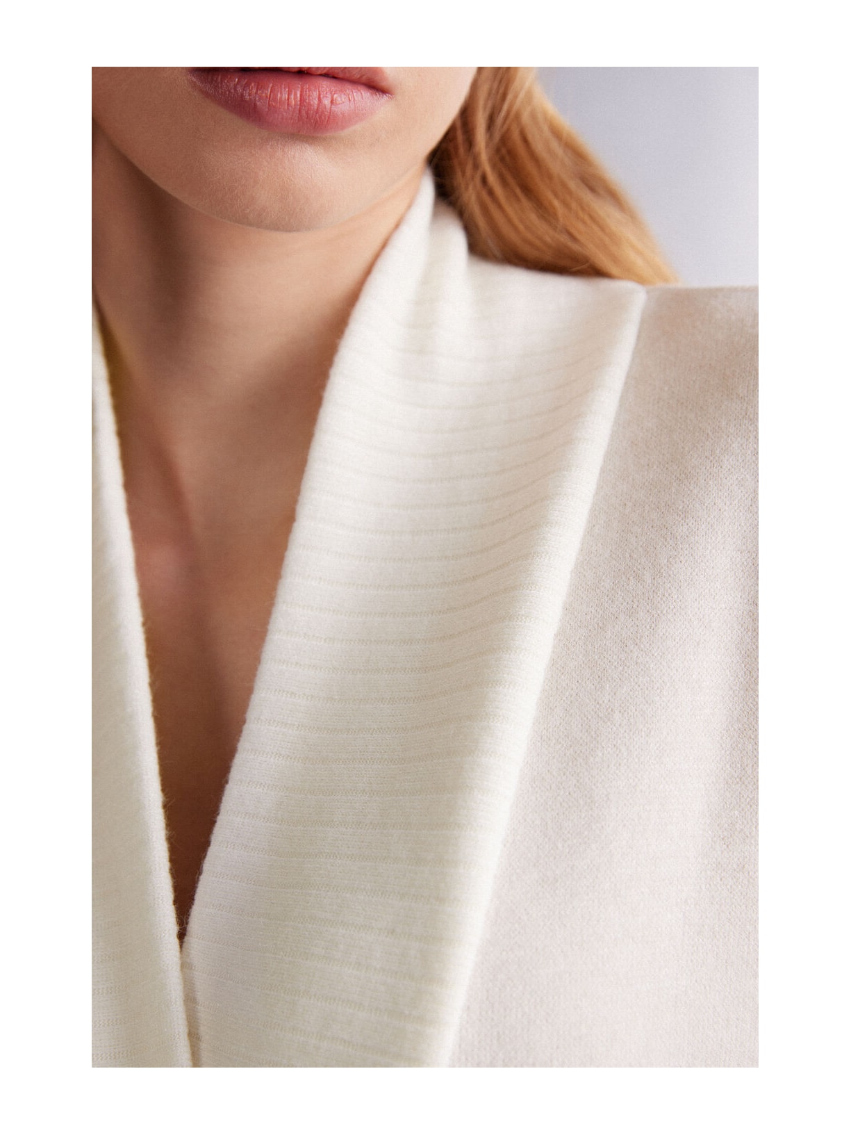 Roupão Em Malha Winter Wonderland Off-White Intimissimi