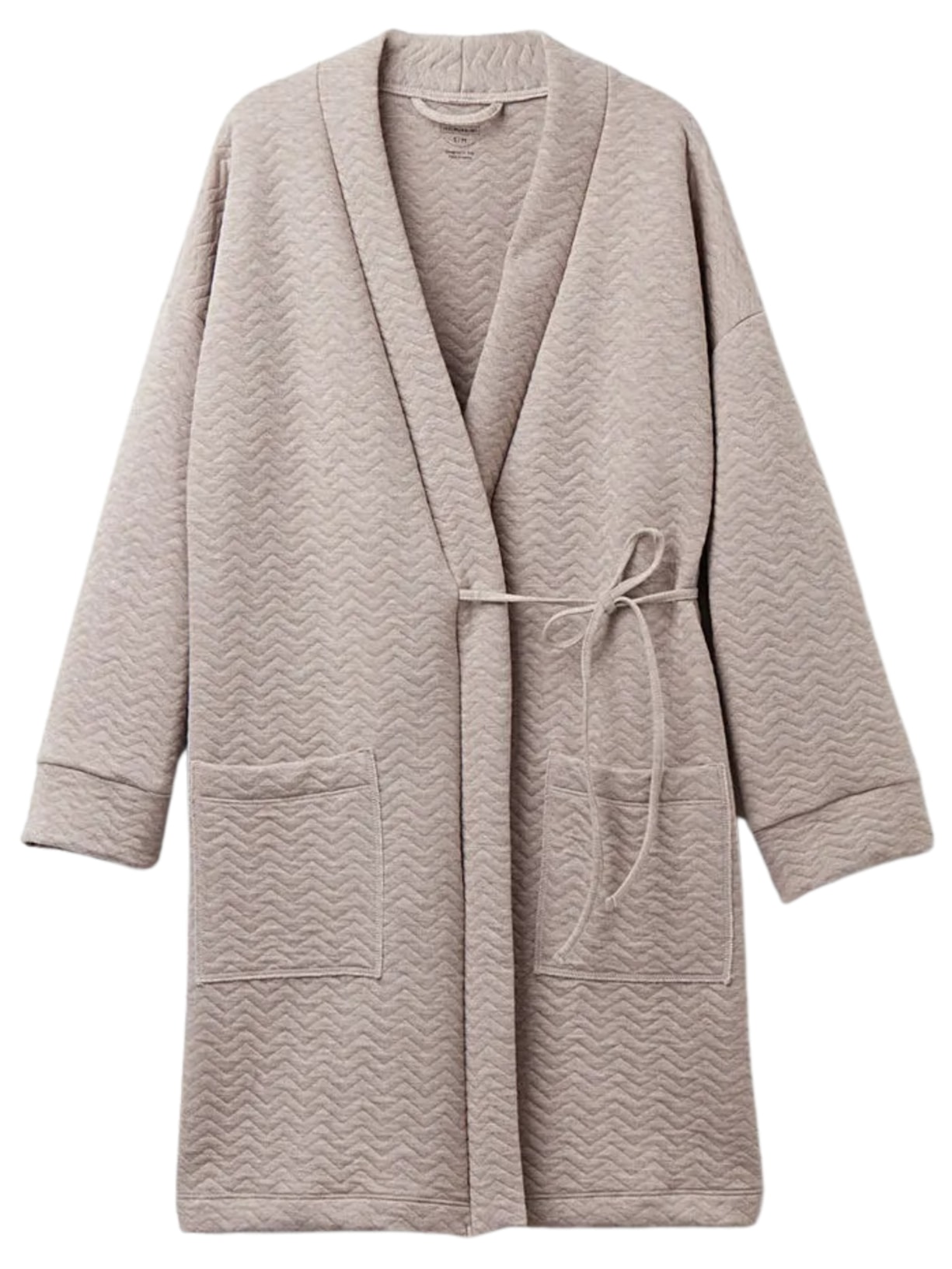 Roupão Soft Chevron - Marrom