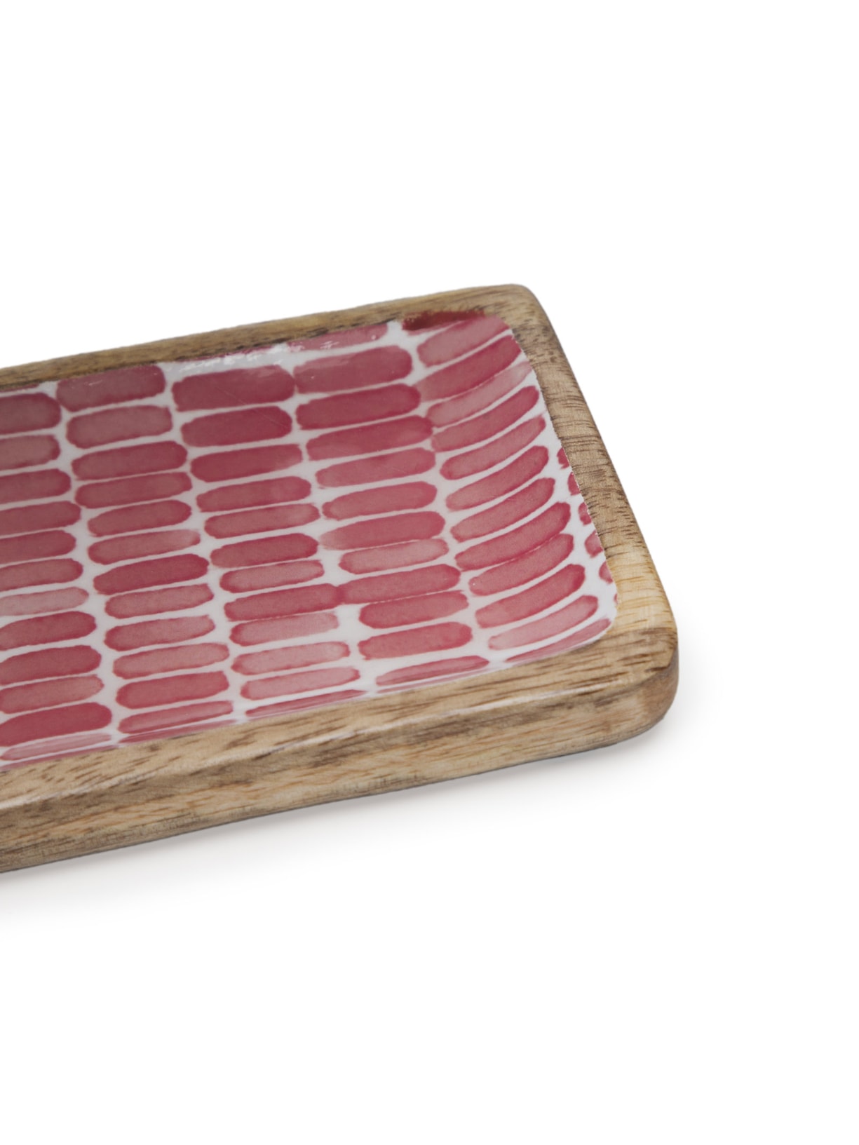 Saboneteira Wood Vermelho Le Lis Casa