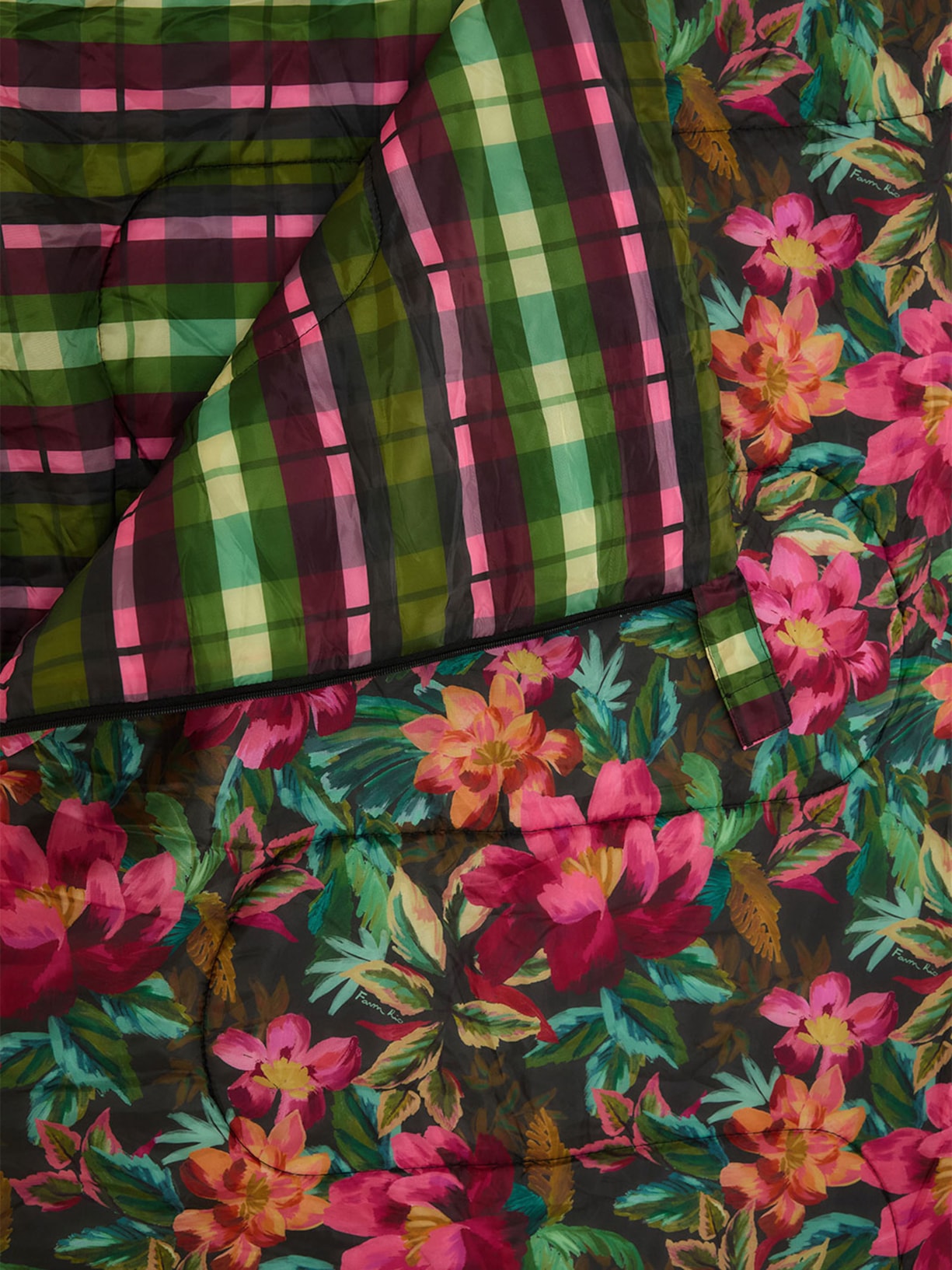 Saco De Dormir Painted Flowers Verde Farm Etc