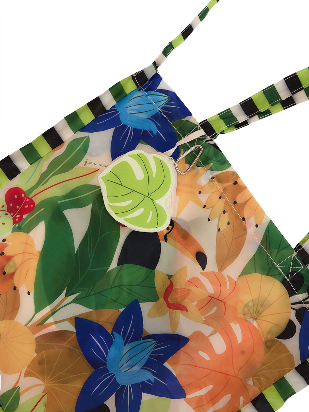 Sacolinha Feminina Me Leva Bossa Tucano Lenco Branco Farm Etc