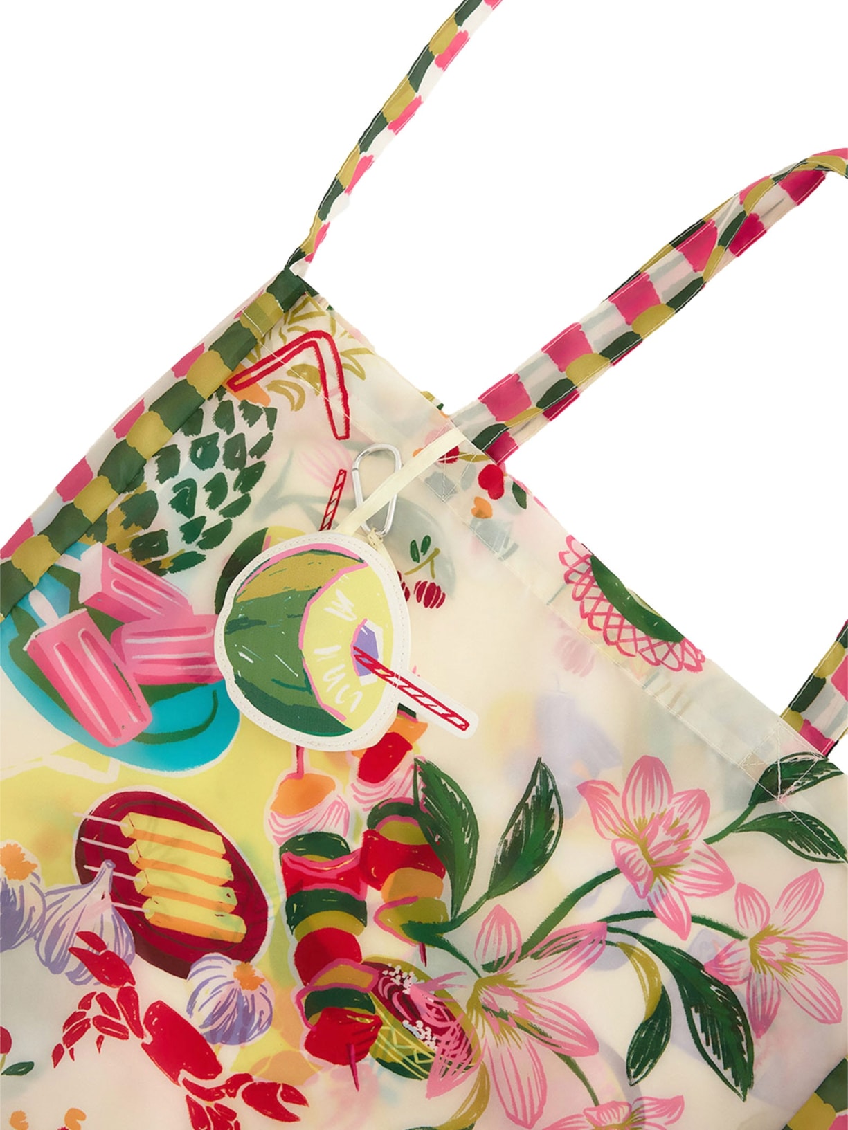 Sacolinha Feminina Me Leva Comida De Praia Branco Farm Etc