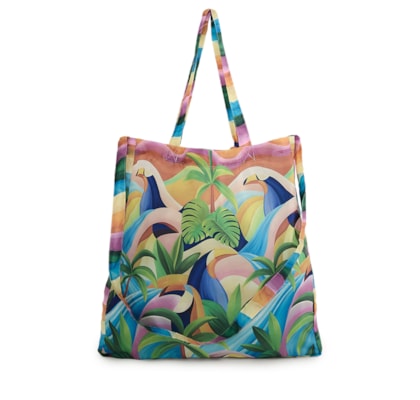 Sacolinha Feminina Me Leva Montanha De Tucano - Azul