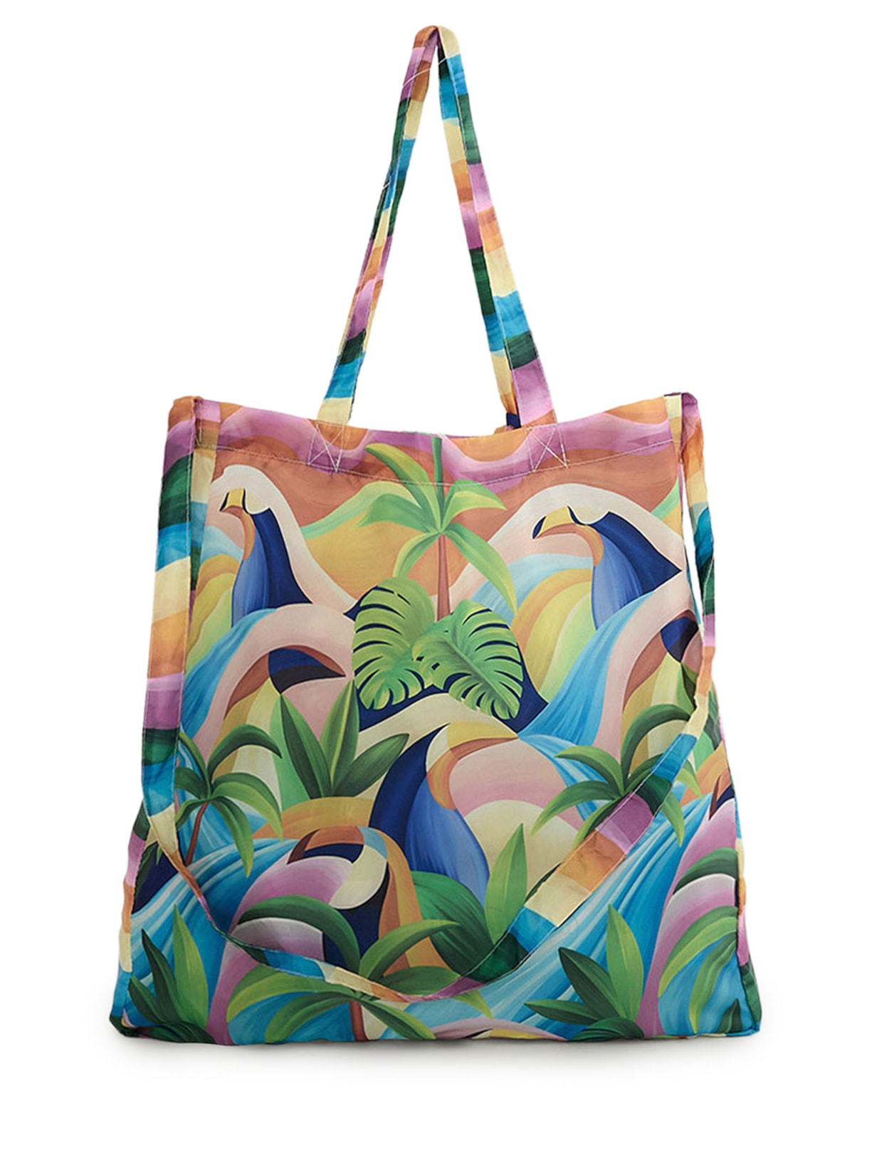 Sacolinha Feminina Me Leva Montanha De Tucano - Azul