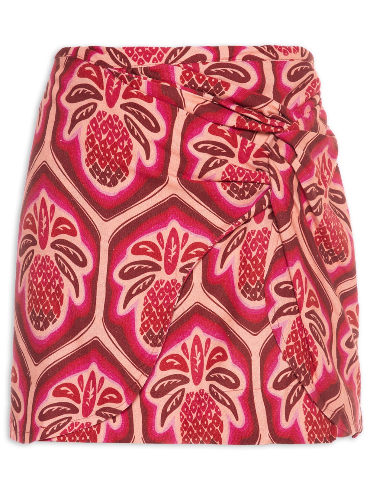 Saia Abacaxi Cobogó - Rosa