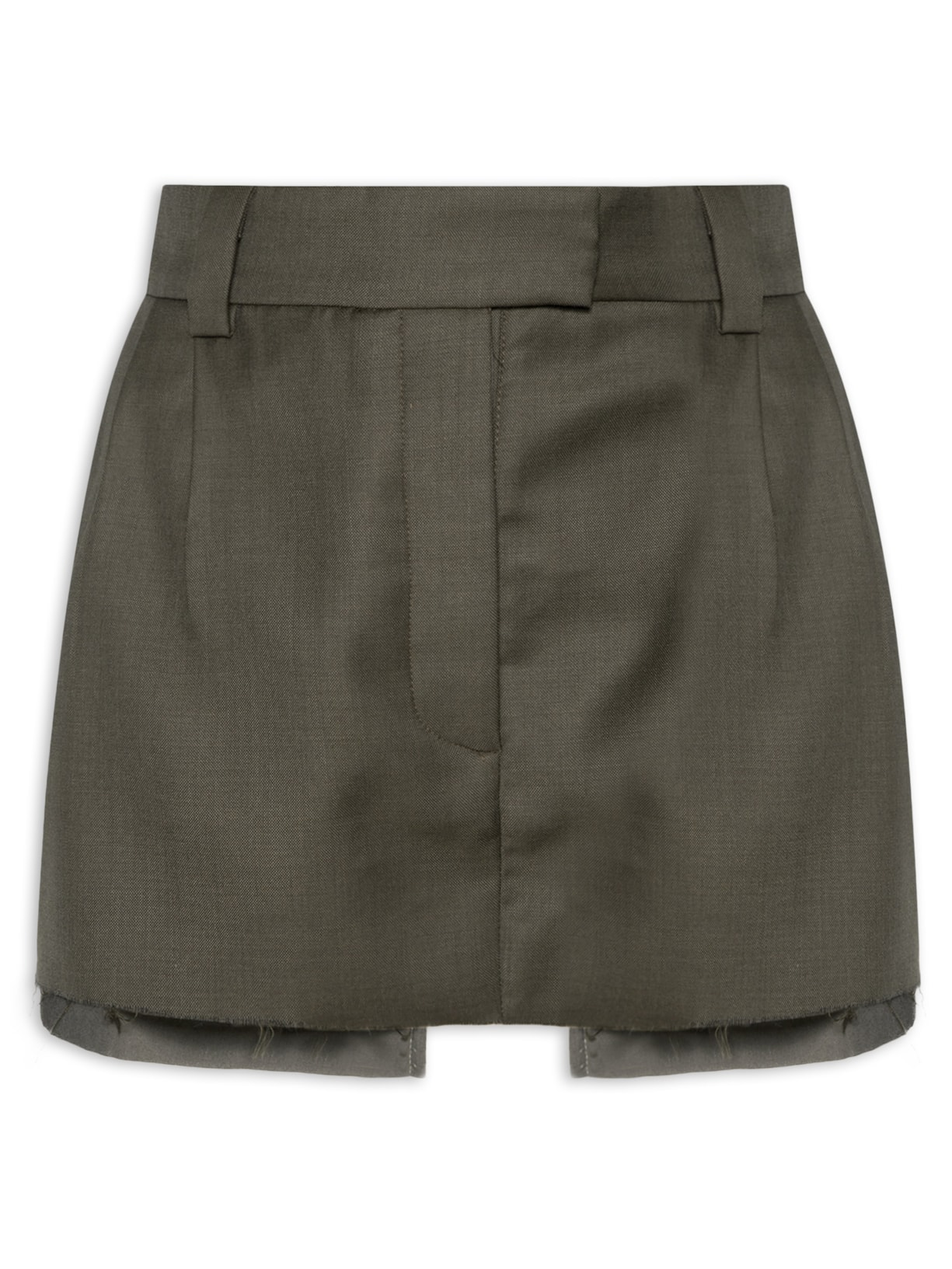 Saia Alfaiataria Indy - Marrom