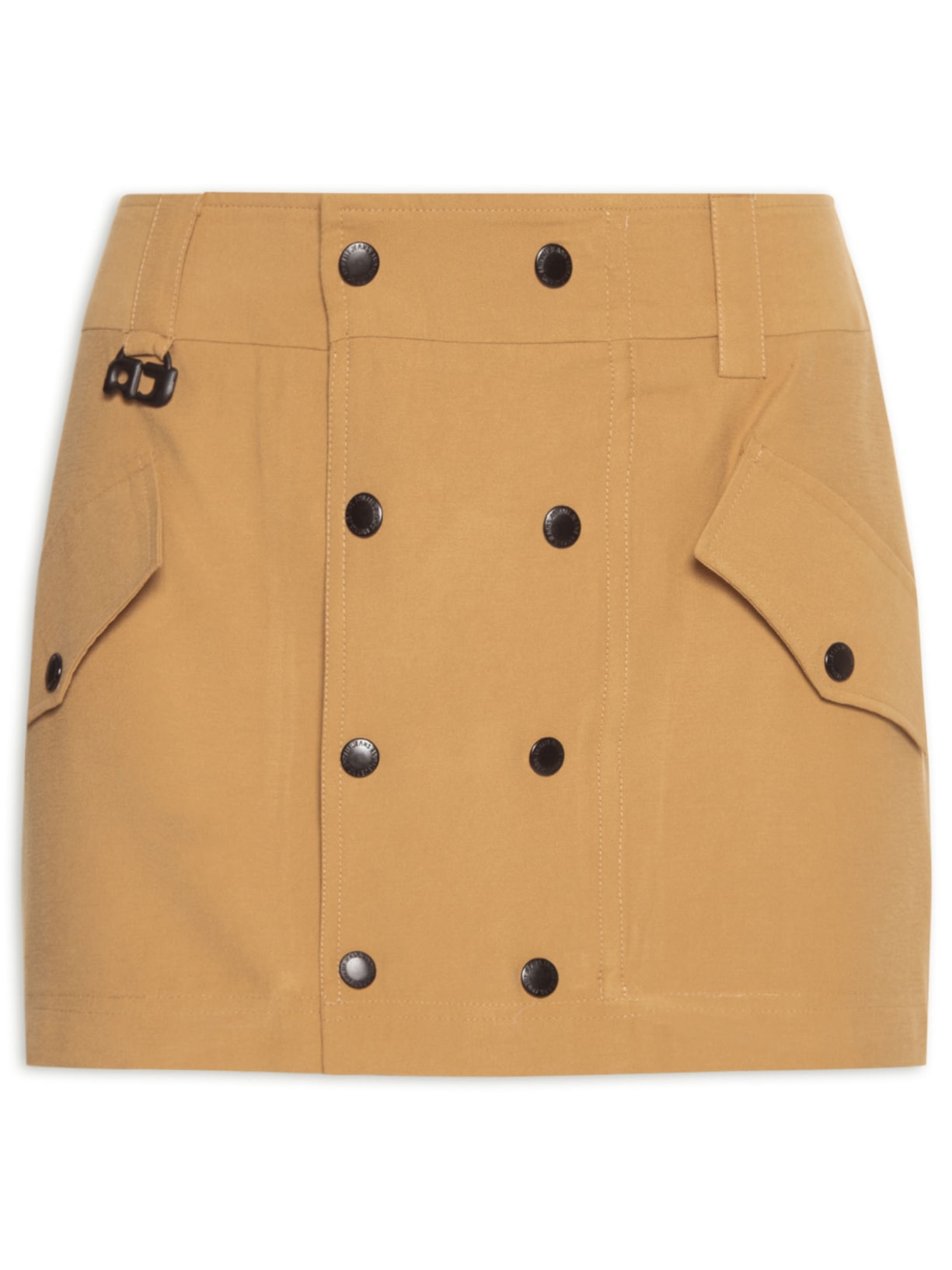 Saia Alfaiataria Transpassada - Bege