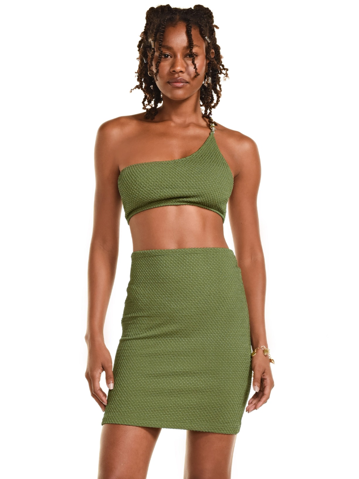 Saia Amora Verde Triya