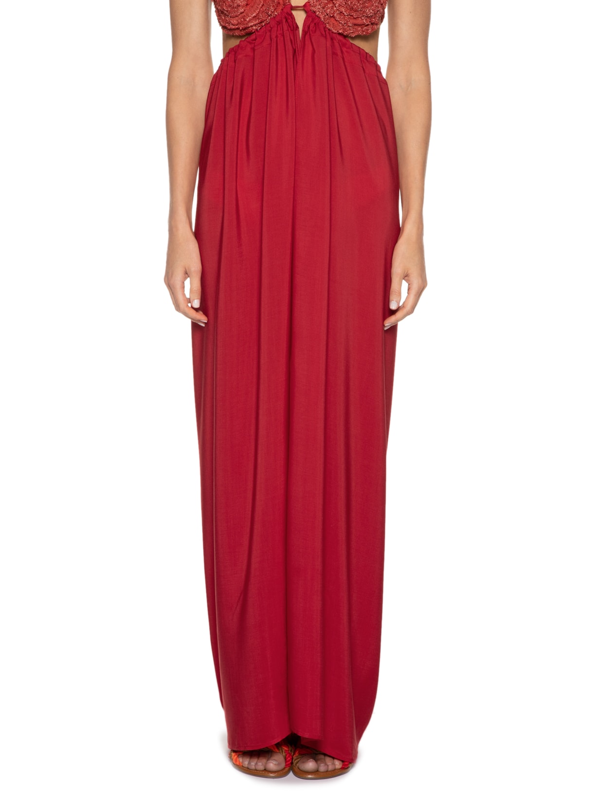 Saia Ariel Vermelho Tissé