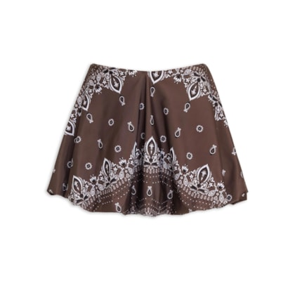 Saia Balonê Kika – Marrom